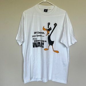Vintage Warner Bros. Daffy Duck T Shirt XL